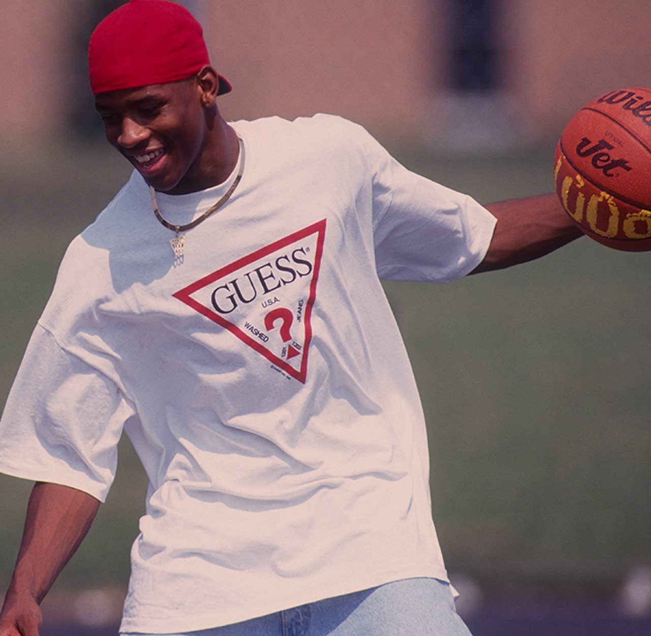 ジャケット・アウター 90s- GUESS silver tracker jacket 90s- GUESS silver tracker jacket